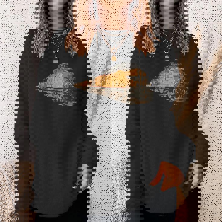 貨物列車 スウェットシャツ 彼女への贈り物