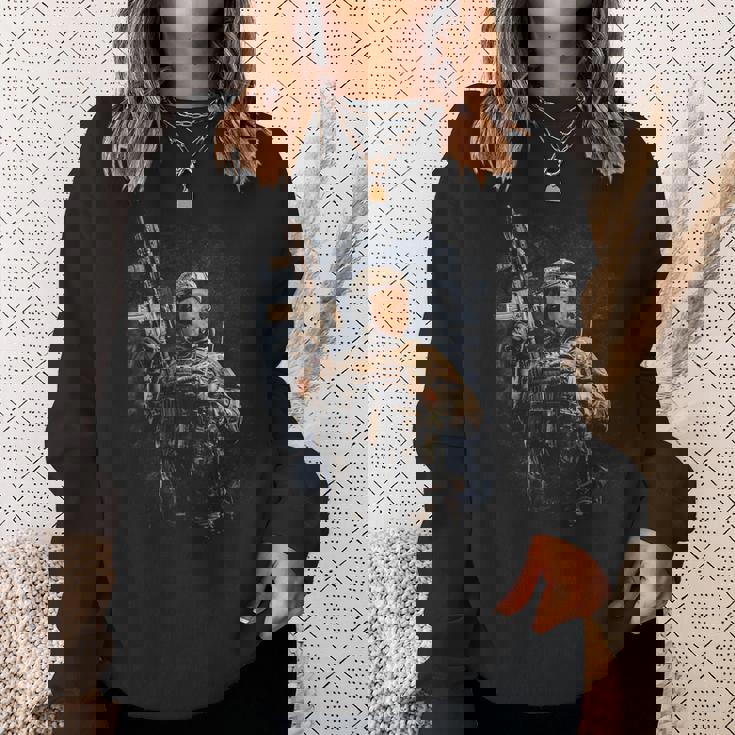 軍兵 トランプ Ready To Kickome Democrats Usa スウェットシャツ 彼女への贈り物