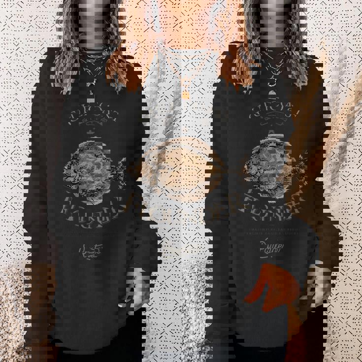 釣り ヒラメ スウェットシャツ 彼女への贈り物