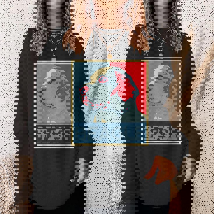 面白いtシャツ ビーグル 犬 わんこ メンズ おもしろ 面白い 服 おもしろグッズ ネタ ポスター スウェットシャツ 彼女への贈り物