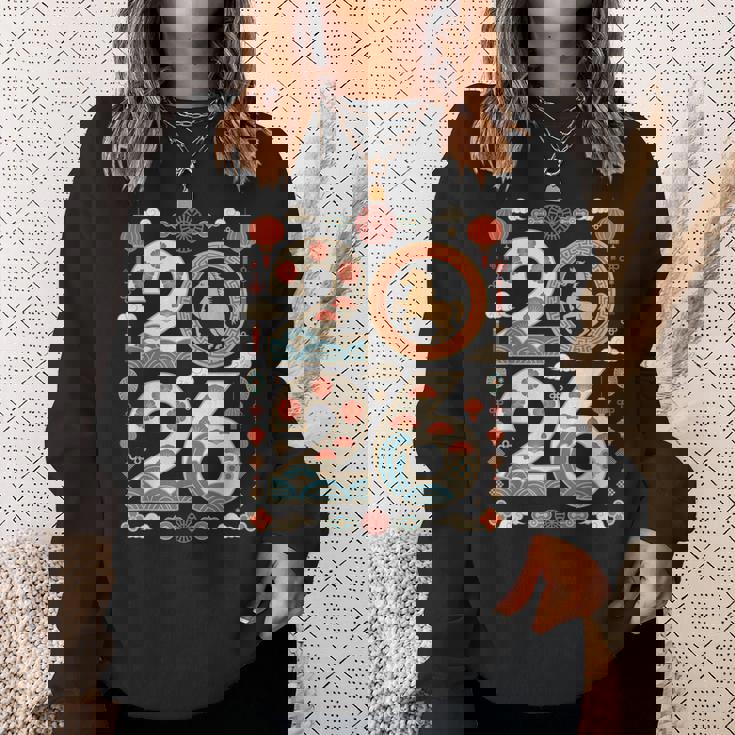 馬の年 – 干支 2026年 スウェットシャツ 彼女への贈り物