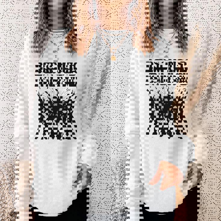 Disco Music It's In Myoul ヴィンテージ 70年代 ダンシング レトロダンス スウェットシャツ 彼女への贈り物