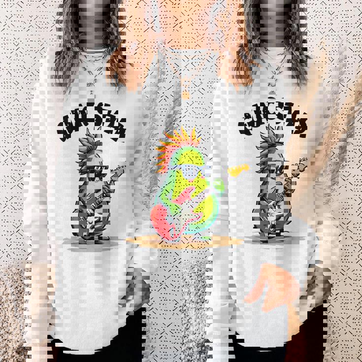 Guactar 面白い アボカド愛好家 食べ物 駄洒落プリント メンズ レディース キッズ スウェットシャツ 彼女への贈り物