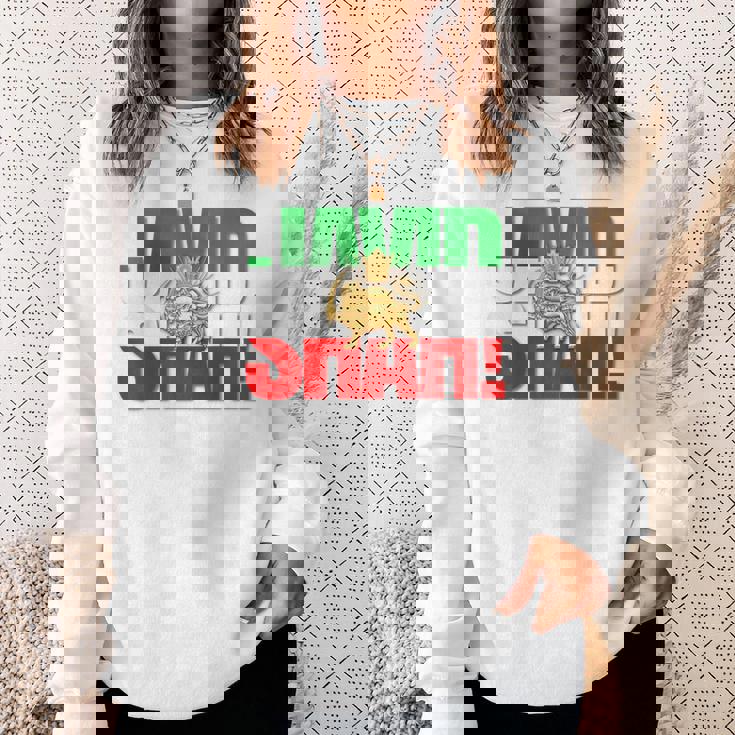 Javidhah イラン国旗 ペルシャパフラヴィー ライオンと太陽 スウェットシャツ 彼女への贈り物