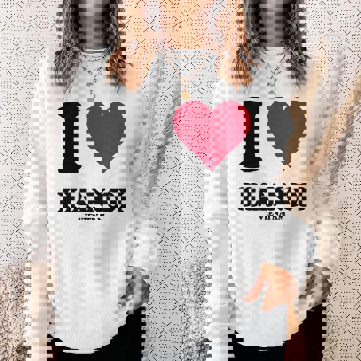 I Love Hanoi スウェットシャツ 彼女への贈り物