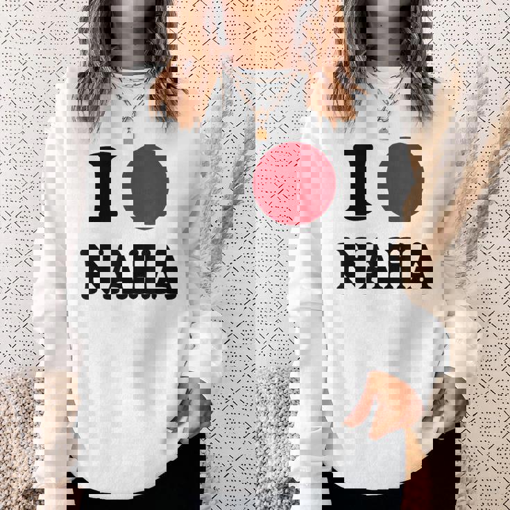 I Love Naha 那覇大好き スウェットシャツ 彼女への贈り物