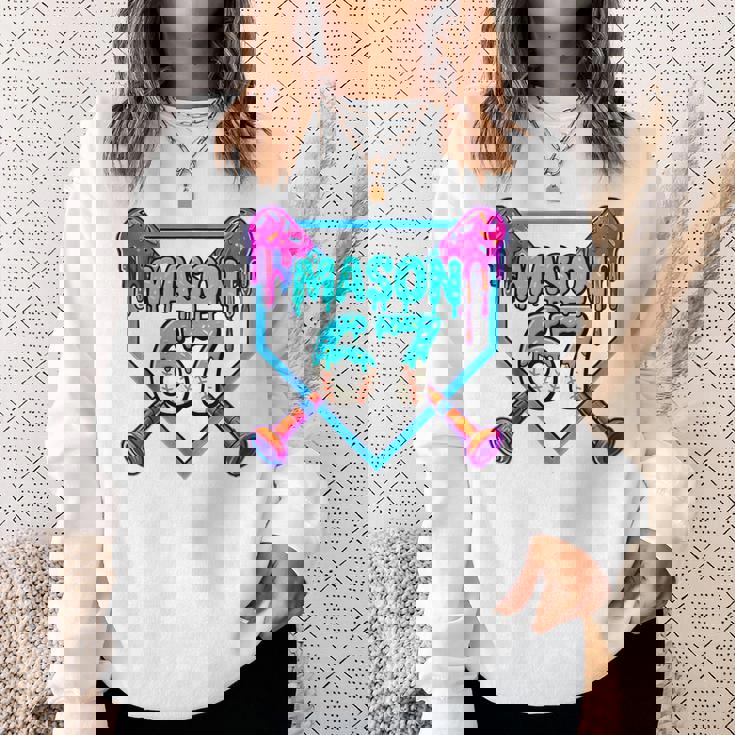 Mason 67 Ice Cream Drip Baseball Meme Sweatshirt Gifts for Her