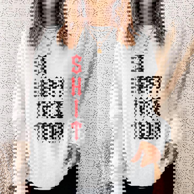 So Happy I'm 36 Today 36Th Birthday ジョーク 36歳の誕生日 スウェットシャツ 彼女への贈り物