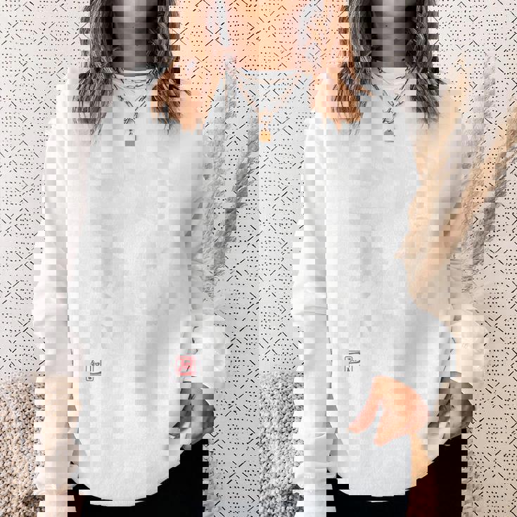 「かわいくてごめん」おもしろ 筆文字 服裏側 面白い文字入り スウェットシャツ 彼女への贈り物