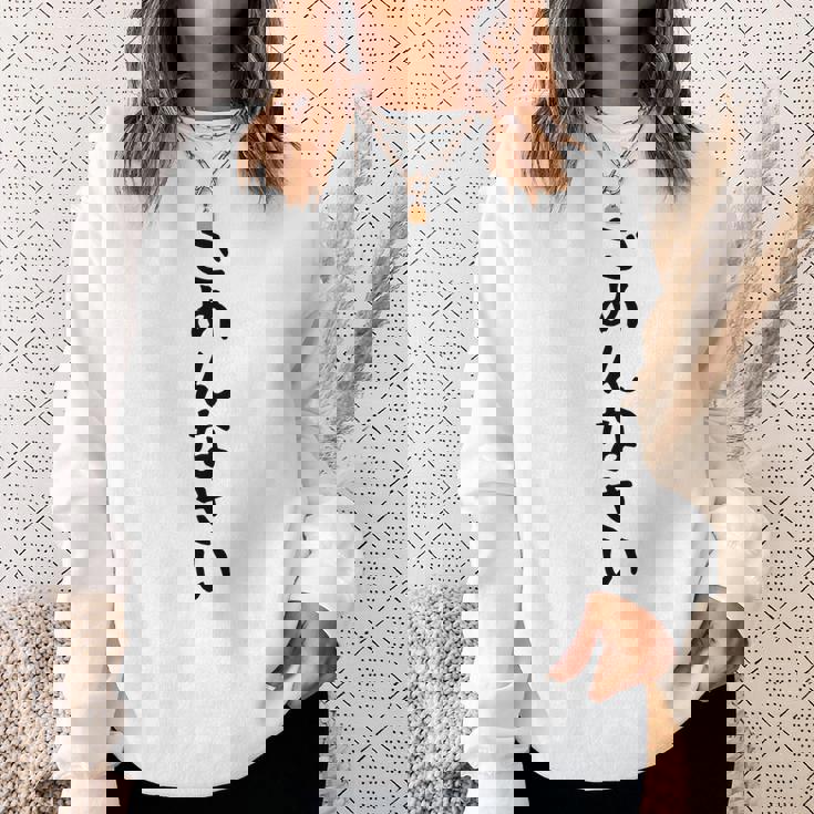 【ごめんなさい】ギャグ ネタ ウケ狙い 贈り物 ギフト 面白い 文字 おもしろ スウェットシャツ 彼女への贈り物