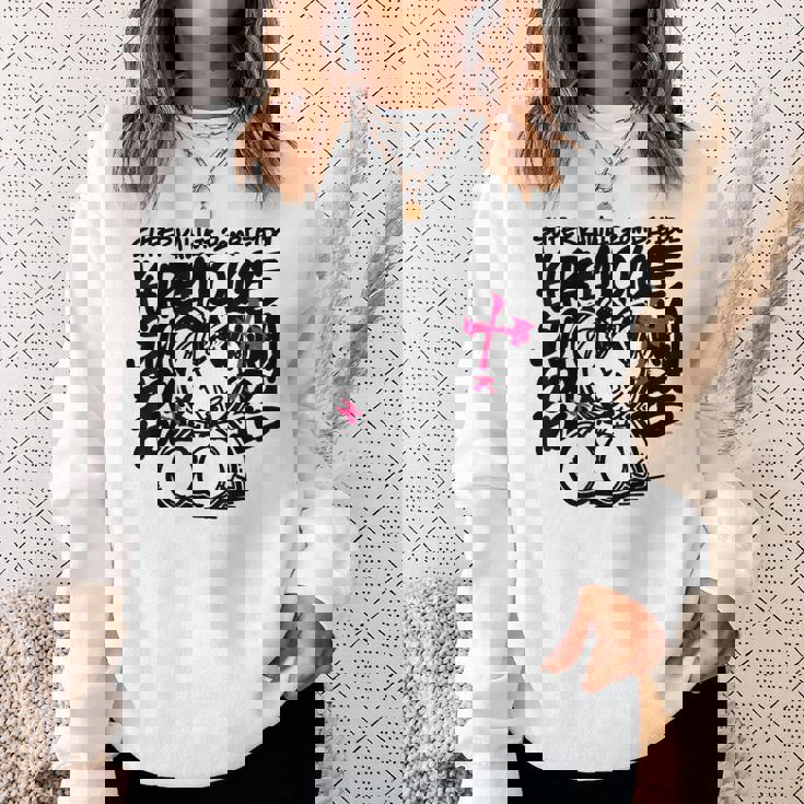 【クレイジー・オリー】Super Kawaii Zombie Idol 白 スウェットシャツ 彼女への贈り物