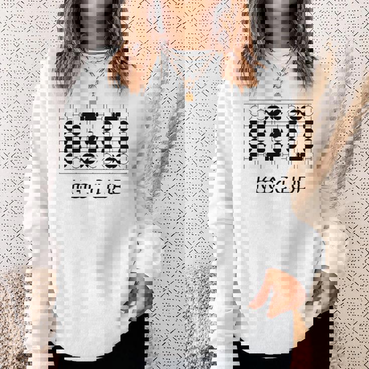 【バックプリント・背中側】囲碁 Igo 碁石 黒白 棋士【部活】クラブ【変なtシャツ屋さん】碁盤 おしゃれ 面白い 長袖tシャツ スウェットシャツ 彼女への贈り物