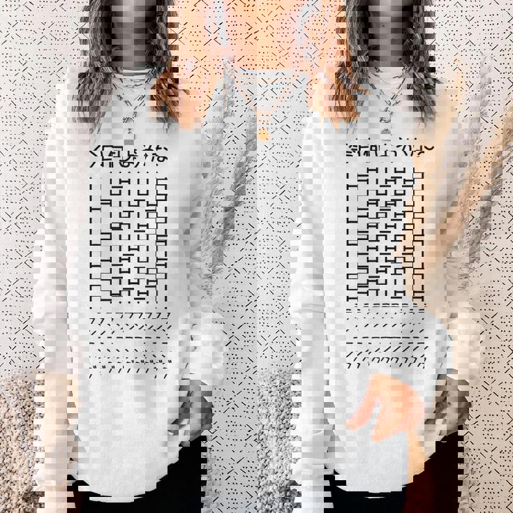 【今日何しようかな ランニング】あみだくじ マラソン 遊び心 おもしろ 面白い ユーモア ギャグ ネタ ウケ狙い 笑える スウェットシャツ 彼女への贈り物