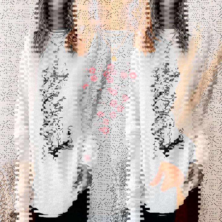 こだま 日本の幽霊 日本 童話 スウェットシャツ 彼女への贈り物