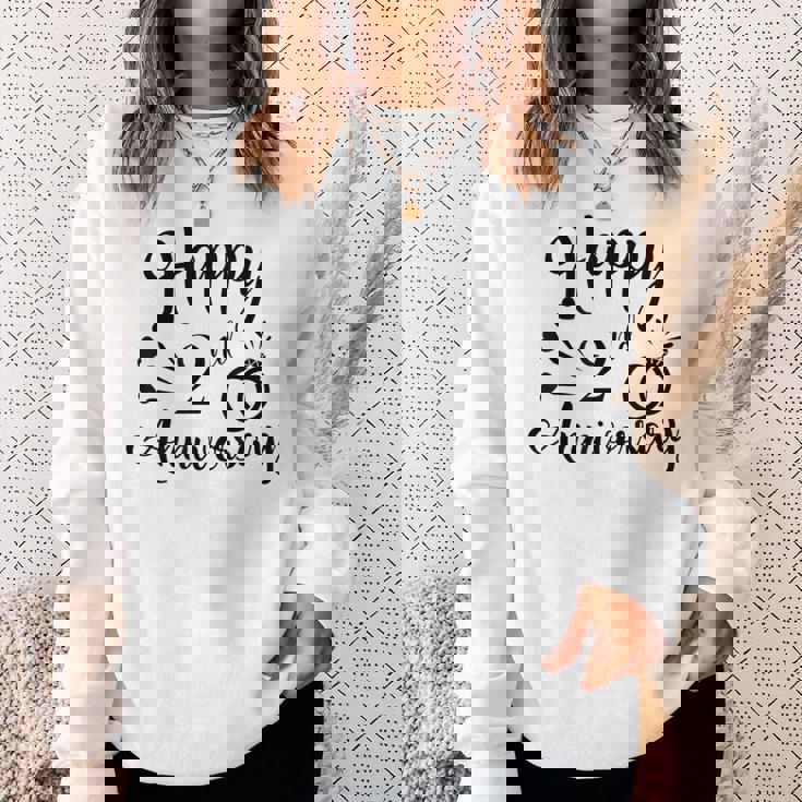 カップル2周年記念プレゼント クールな2周年記念 スウェットシャツ 彼女への贈り物