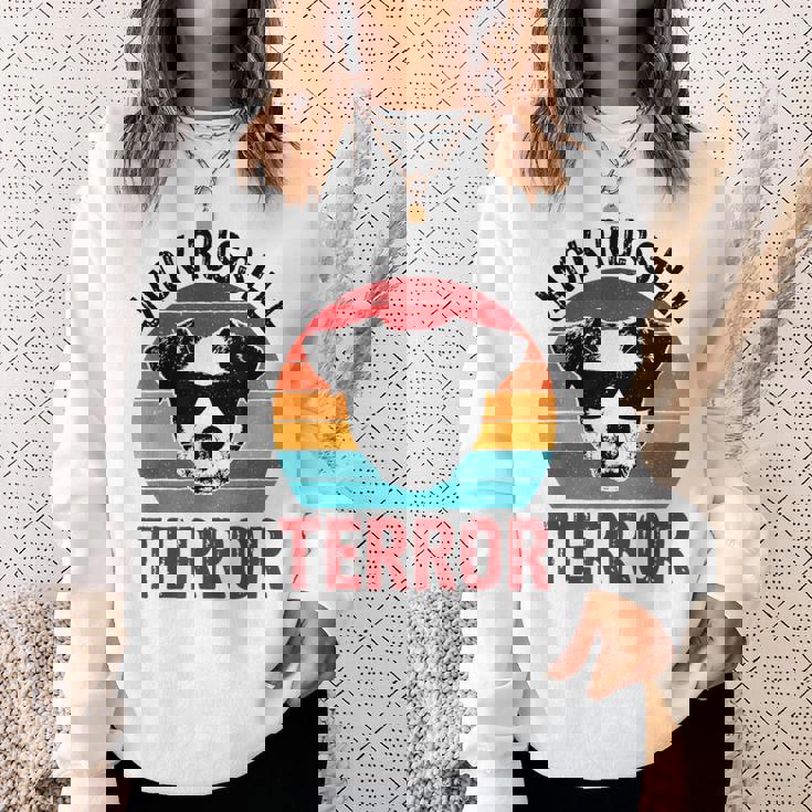 ジャック・ラッセル・テラー・テリア ファニー パーソンズ 犬 スウェットシャツ 彼女への贈り物