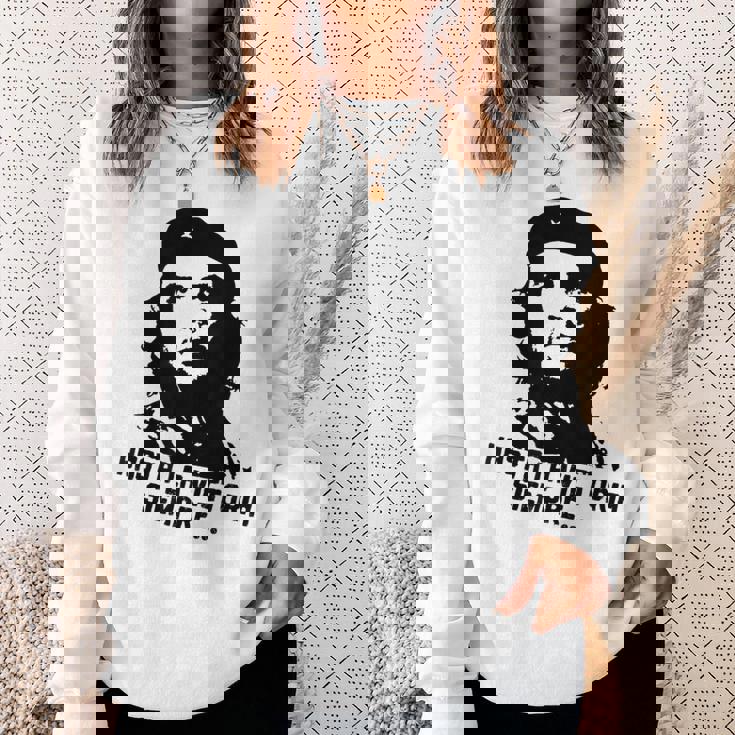 チェ・ゲバラ・キューバ革命「ハスタ・ラ・ヴィクトリア・シェンプレ」 スウェットシャツ 彼女への贈り物