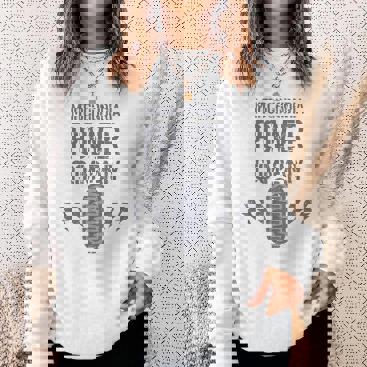 ミトコンドリア生物学教師動物細胞ミトコンドリア スウェットシャツ 彼女への贈り物