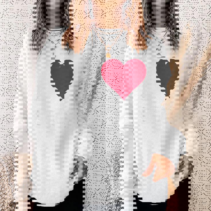 レッドハート I Lovehion スウェットシャツ 彼女への贈り物