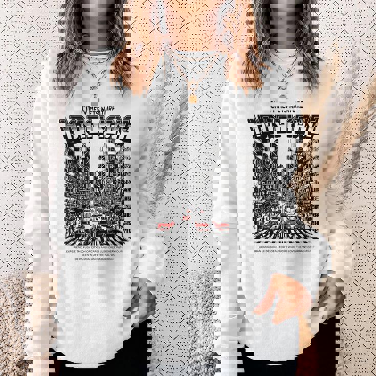 ヴィンテージ 香港 ストリート シーン 赤 タクシー 九龍 Hkg アジア スウェットシャツ 彼女への贈り物