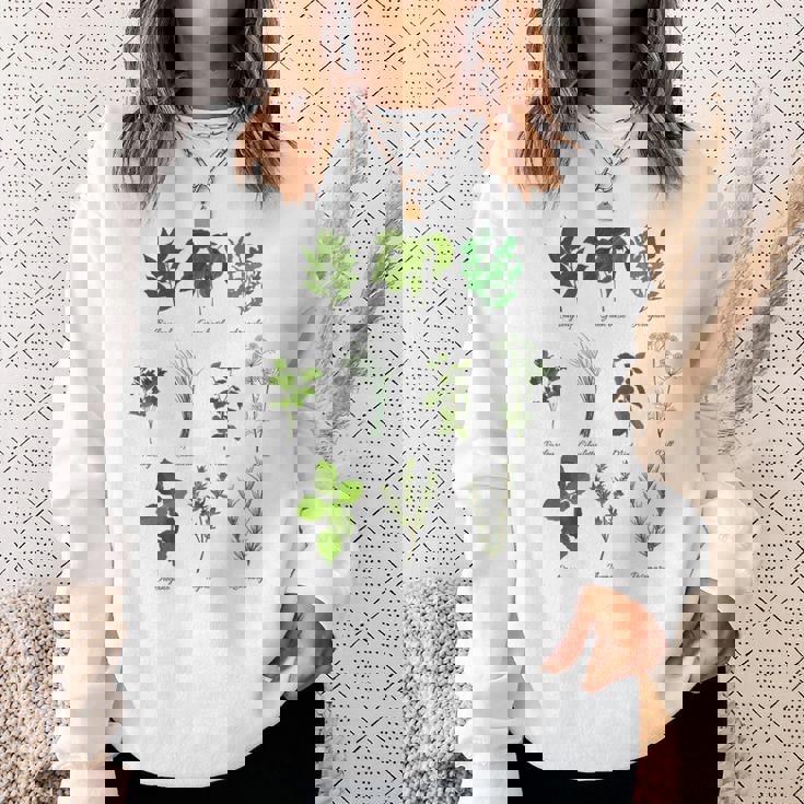 ヴィンテージボタニカルハーブ ハーブコレクション ハーバリスト スウェットシャツ 彼女への贈り物