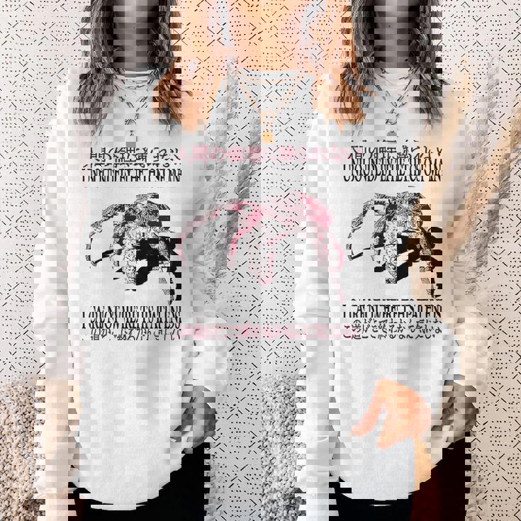 人間の倫理に縛られない 日本蟹 スウェットシャツ 彼女への贈り物