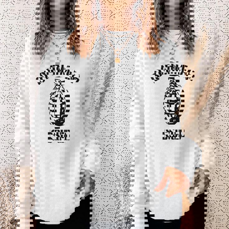 政府発行手榴弾シャツ スウェットシャツ 彼女への贈り物