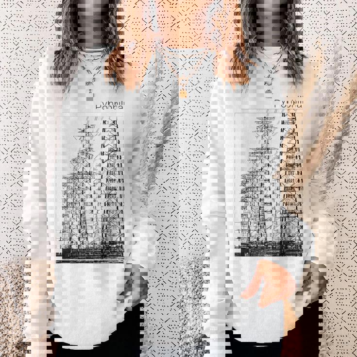 送電鉄塔 -Pylonphilia- スウェットシャツ 彼女への贈り物