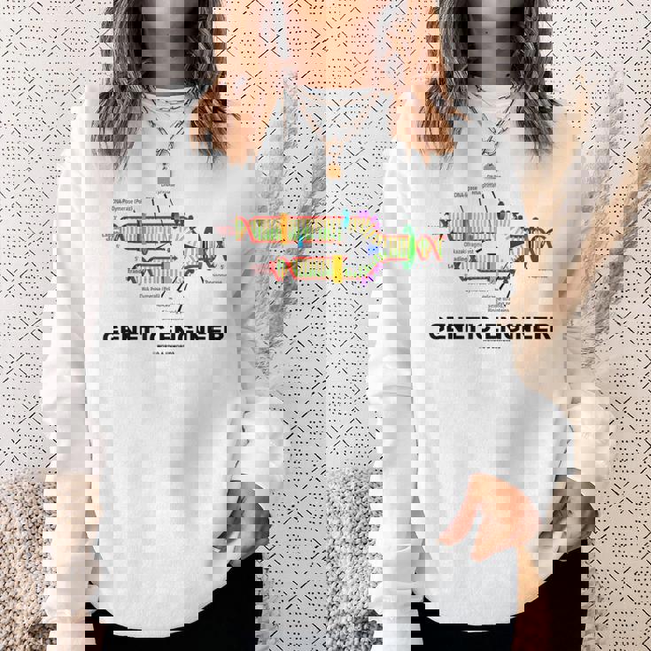 遺伝子工学者 Dna複製 分子生物学 ユーモア スウェットシャツ 彼女への贈り物