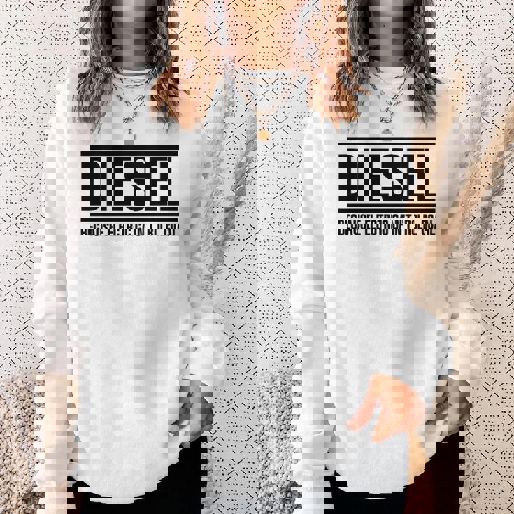 面白いディーゼルトラックtシャツ。 長袖tシャツ スウェットシャツ 彼女への贈り物