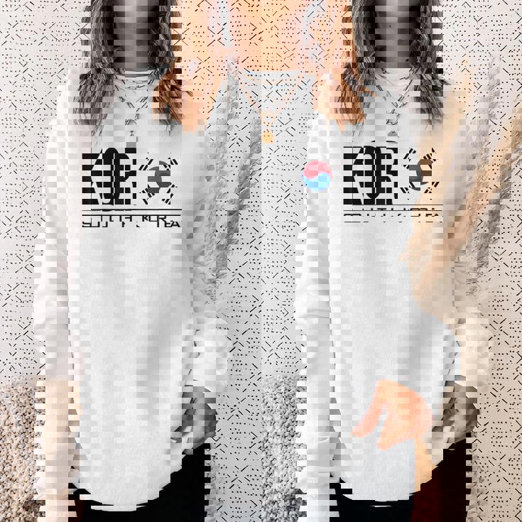 韓国国旗 韓国スポーツゲーム アスレチックジャージースタイル スウェットシャツ 彼女への贈り物