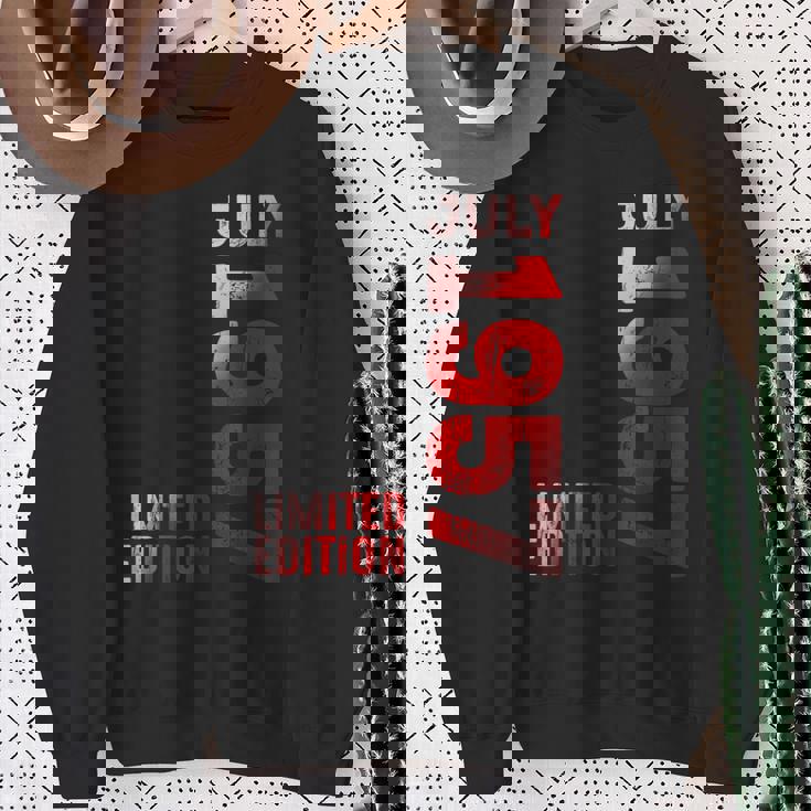 1957年7月 伝説の年 1957 レトロ 1957 ヴィンテージ 1957 スウェットシャツ 年配の女性への贈り物