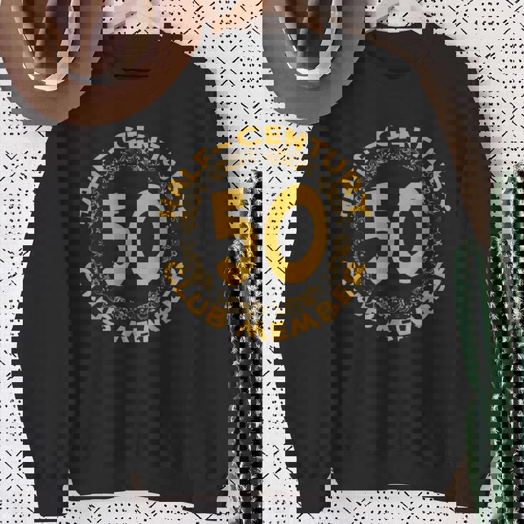 50歳の誕生日パーティー記念tシャツ、ハーフセンチュリークラブ スウェットシャツ 年配の女性への贈り物