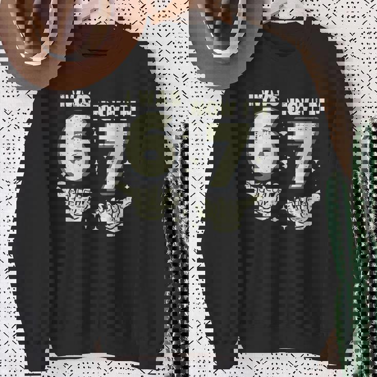 7歳の誕生日 I Was 6 Now Im 7歳 シックスセブン ミーム キッズ スウェットシャツ 年配の女性への贈り物