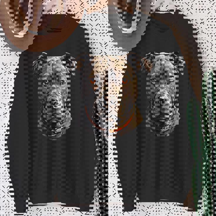 American Pitbull Dog アメリカンピットブル スウェットシャツ 年配の女性への贈り物