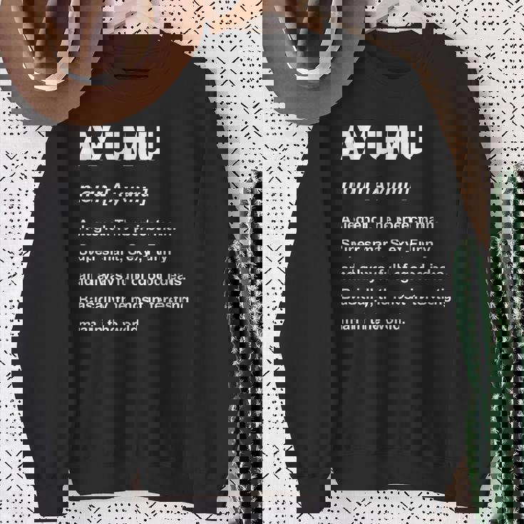 Ayumu 歩夢 スウェットシャツ 年配の女性への贈り物