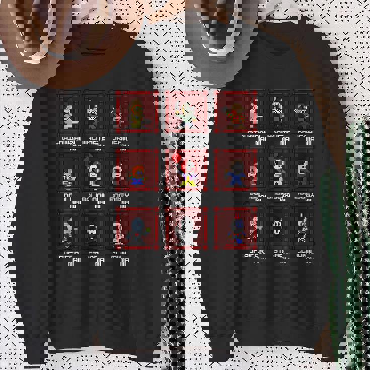 Choose Yourlasher 8ビットレトロホラーゲーム スウェットシャツ 年配の女性への贈り物