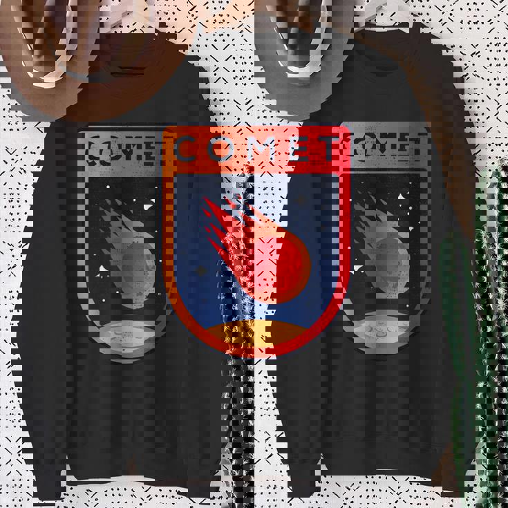 Comet コメット 宇宙 スノーボール 宇宙 トラベラー 隕石 コメット スウェットシャツ 年配の女性への贈り物