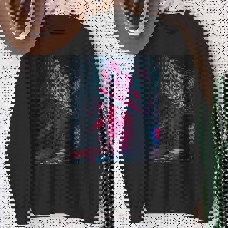 Cyberpunk Clothing、香港サイバーパンクストリートウェア スウェットシャツ 年配の女性への贈り物