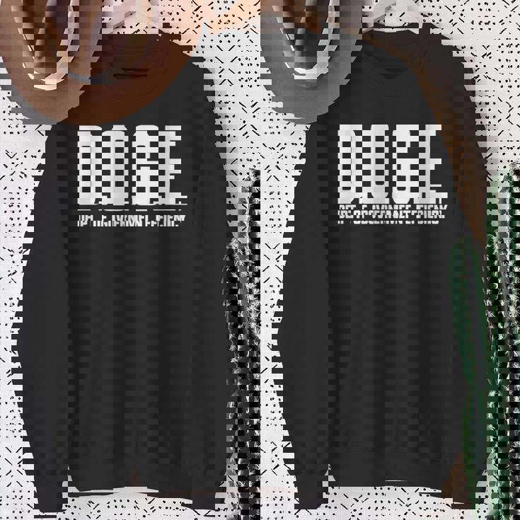 DOGE 政府効率省 Doge 長袖tシャツ スウェットシャツ 年配の女性への贈り物