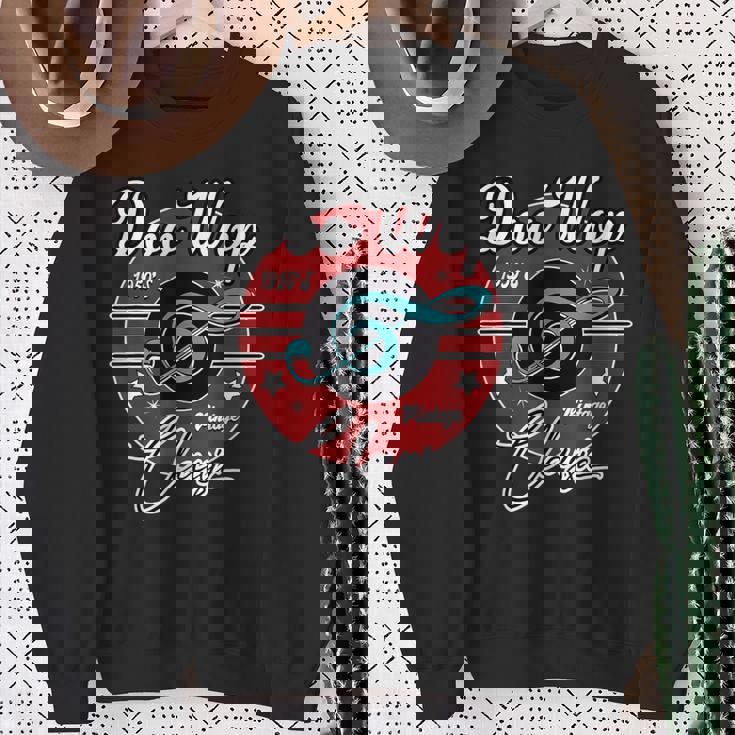 Doo Wop 1950年代 レトロ 50年代 服 ヴィンテージ ロカビリー スウェットシャツ 年配の女性への贈り物