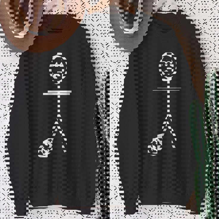 Broken Foot Fracture & Broken Toe スウェットシャツ 年配の女性への贈り物