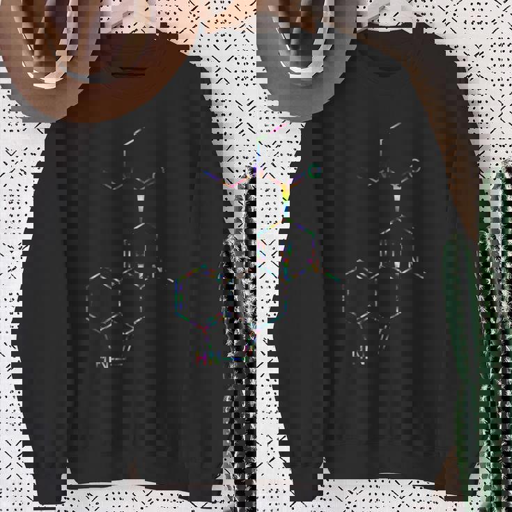 Lsd Moleculeサイケデリックシャツ スウェットシャツ 年配の女性への贈り物