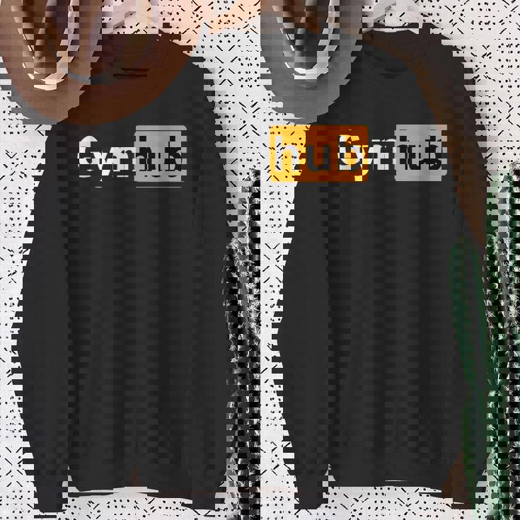 Gymhub 面白い ワークアウト フィットネス モチベーション ジム スウェットシャツ 年配の女性への贈り物