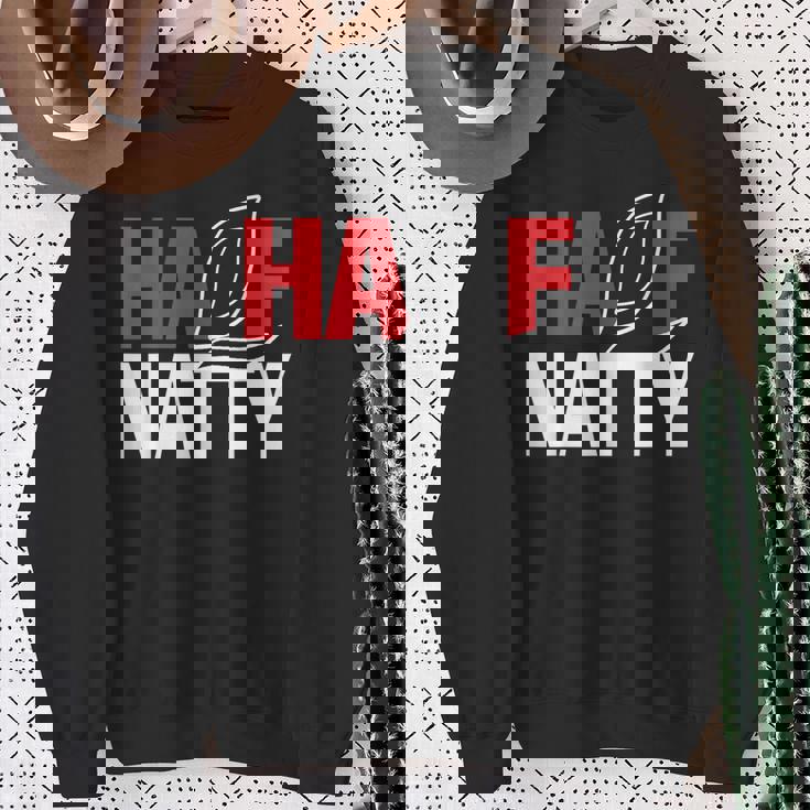 Half Natty ハーフナチュラルステロイドボディービルダー スウェットシャツ 年配の女性への贈り物