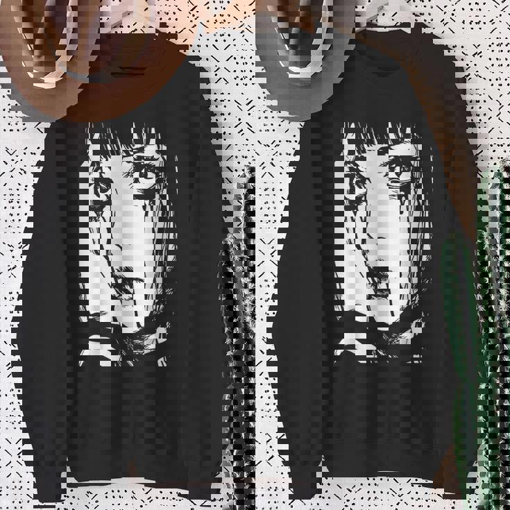 Horror Anime Manga Japan Japanese Creepy Kawaii Goth Sweatshirt Gifts for Old Women Horror Anime Manga Japan Japanese Creepy Kawaii Goth Sweatshirt Gifts for Old Women