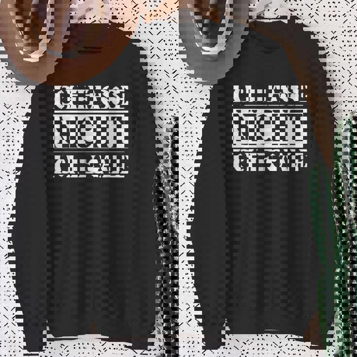 Ich Hasse Nicht Ich Egale ドイツ語のジョーク スウェットシャツ 年配の女性への贈り物