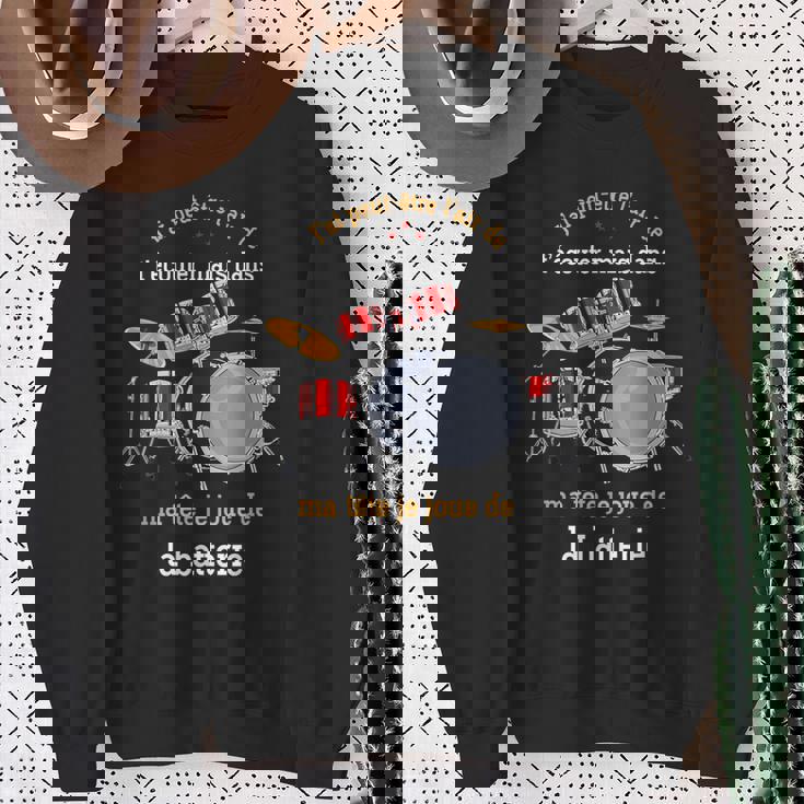 Batterie Cadeau Batteur Percussions' Sweat à Capuche Femme