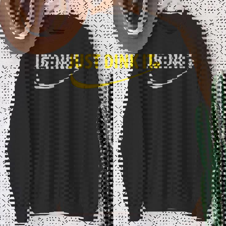 Just Dink It ピックルボール スウェットシャツ 年配の女性への贈り物