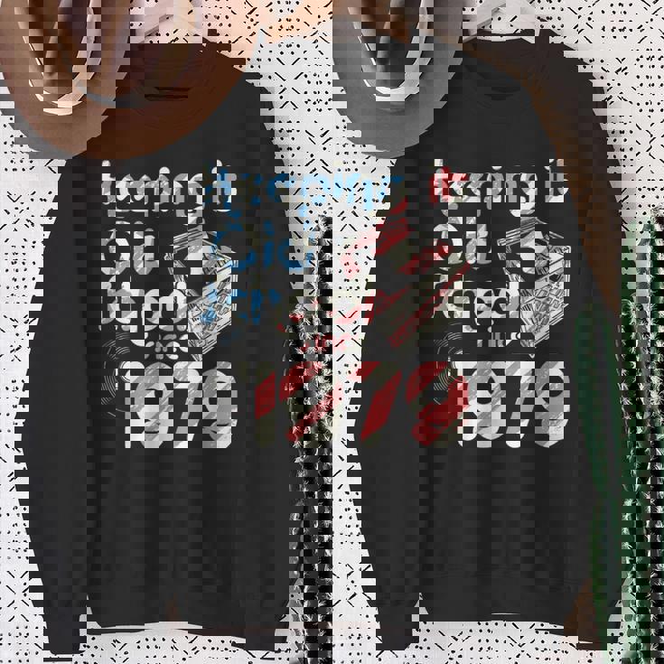 Keep It Oldchoolince 1979 Year Crate Ofinyl Records スウェットシャツ 年配の女性への贈り物